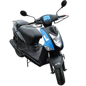 Lesscooter van Verkeersschool Cees & Co voor je scooterrijbewijs in Breda